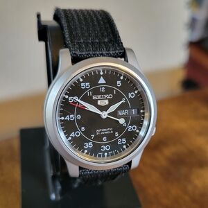 Seiko 5 Automatic 21 Jewels Analog Day/Date Field Watch - 7S26-02J0